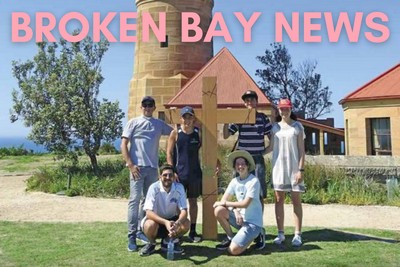Broken Bay News stamp